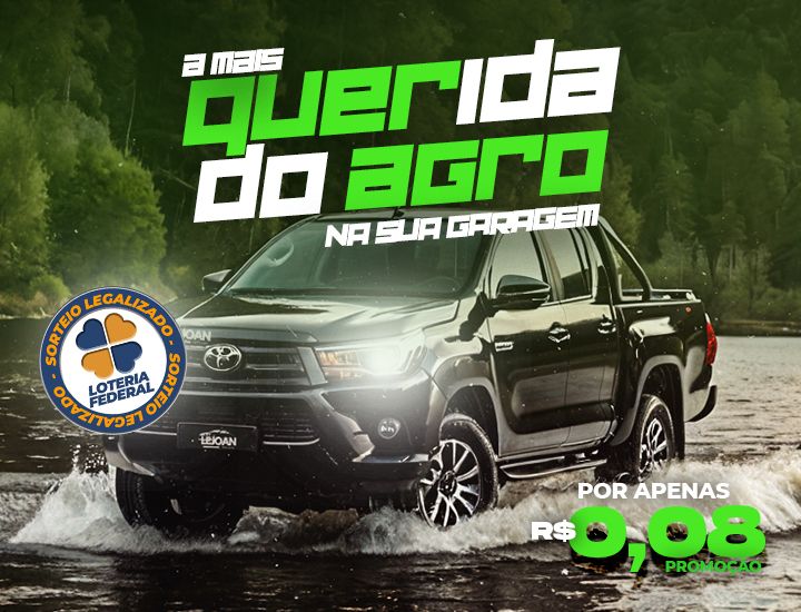 HILUX NA SUA GARAGEM POR R$ 0,08