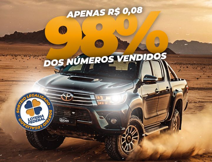 HILUX NA SUA GARAGEM POR R$ 0,08